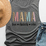 Mama Love Care Inspire Tank Top