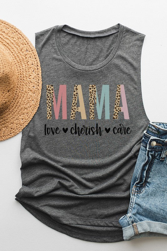 Mama Love Care Inspire Tank Top