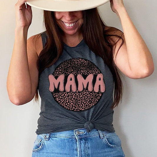 Mama Muscle Tank Top