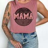 Mama Muscle Tank Top