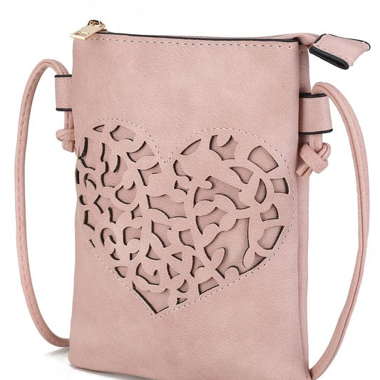 MKF Collection Heartly Crossbody Bag by Mia K