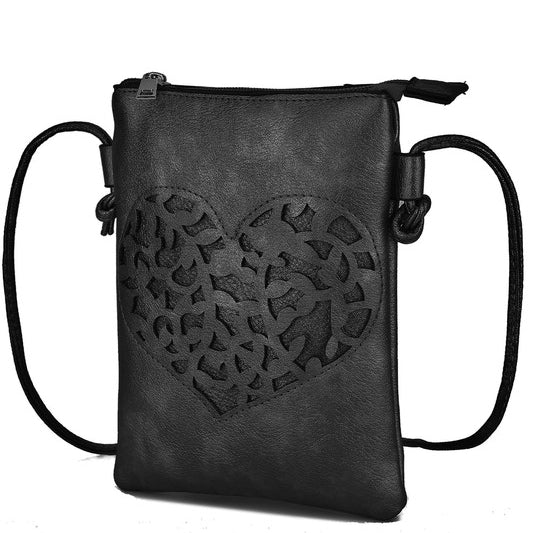 MKF Collection Heartly Crossbody Bag by Mia K