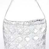 QUILTED BUBBLE NYLON TOTE