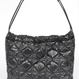 QUILTED BUBBLE NYLON TOTE