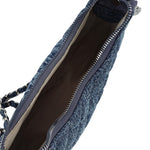 Denim & Chains Crossbody Bag