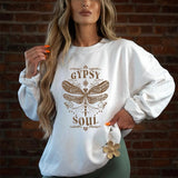 Gypsy Soul Butterfly Graphic Premium Sweatshirt