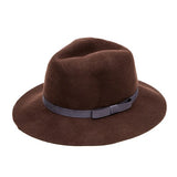 Wool Felt Ribbon Fedora