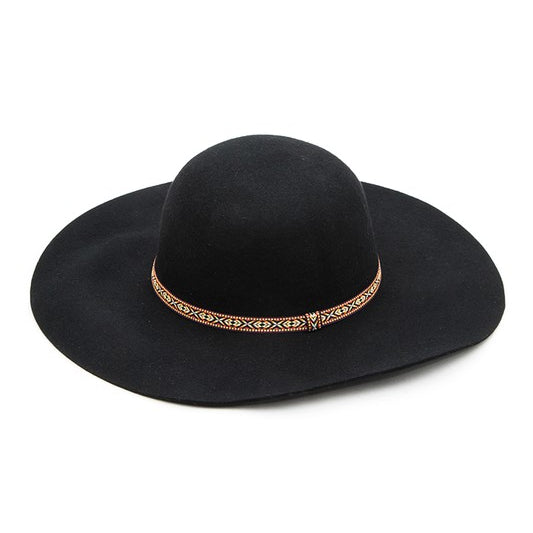 Wool Felt Fashion Floppy Hat