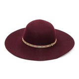 Wool Felt Fashion Floppy Hat