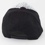 Pearl Crystal Embellished Fashion Cap