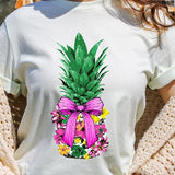 Coquette Pineapple Graphic T Shirts