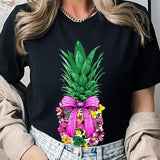 Coquette Pineapple Graphic T Shirts