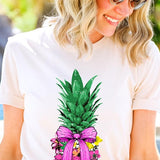 Coquette Pineapple Graphic T Shirts