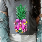 Coquette Pineapple Graphic T Shirts