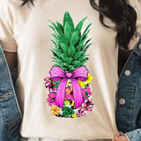 Coquette Pineapple Graphic T Shirts