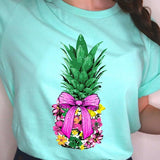 Coquette Pineapple Graphic T Shirts