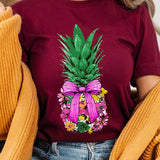 Coquette Pineapple Graphic T Shirts