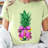 Coquette Pineapple Graphic T Shirts