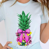 Coquette Pineapple Graphic T Shirts