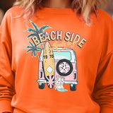 Beach Side Ready To Go Graphic Fleece Sweatshirts