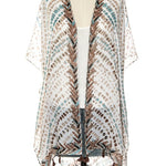 Fringe Tassel Light Weight Kimono 