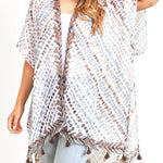 Fringe Tassel Light Weight Kimono 