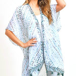 Fringe Tassel Light Weight Kimono 