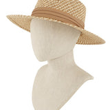 Straw Weave Floppy Brim Sun Hat