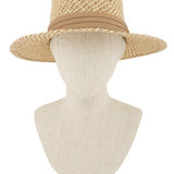 Straw Weave Floppy Brim Sun Hat