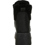 Wellerman Faux Fur Detail Chunky Hiker Boots