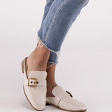 Backless Slide Loafer Shoes