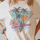 GOOD TIMES AND TAN LINES Graphic Tee