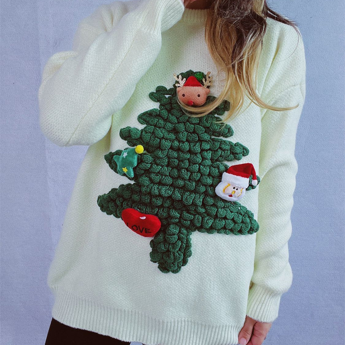 Christmas Tree Long Sleeve Sweater