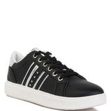 Claude Faux Leather Back Panel Detail Sneakers