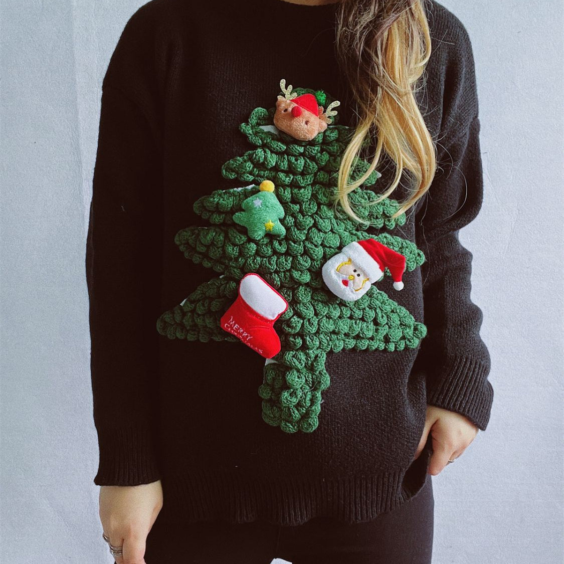 Christmas Tree Long Sleeve Sweater