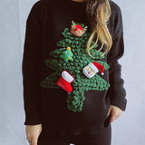 Christmas Tree Long Sleeve Sweater