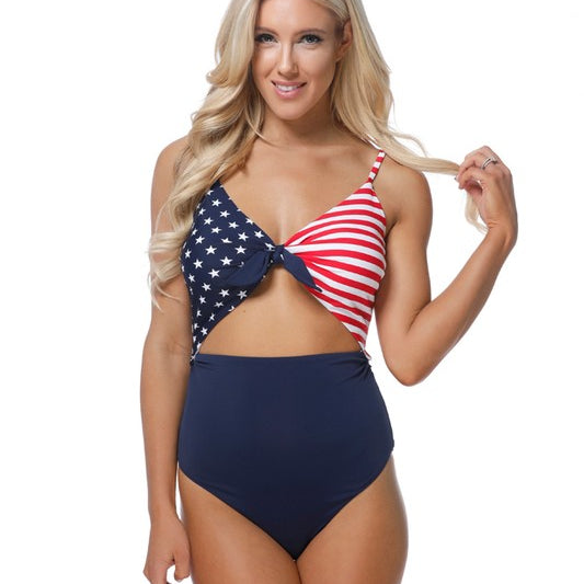 American Flag One-Piece