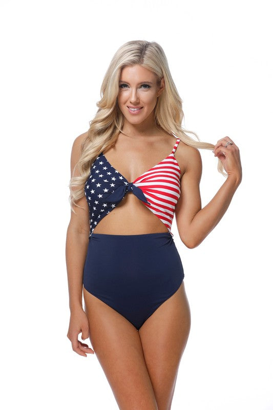 American Flag One-Piece