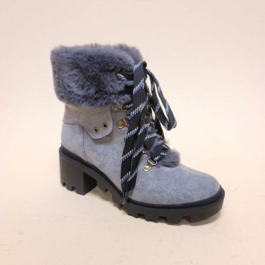 VINI-FUR COMBAT BOOTIES