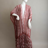 Paisley Tapestry Free Flow Kimono