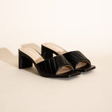 W-NINA Slide Mule Heels