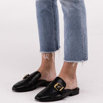 Backless Slide Loafer Shoes