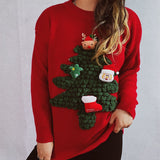 Christmas Tree Long Sleeve Sweater