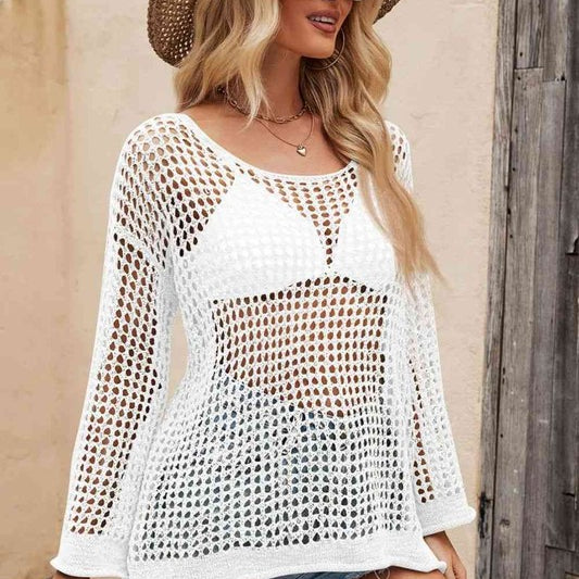 Knit Shirt Cover-up