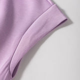 Short Sleeve Zipper Collared Elastic High Waist Romper in pink up close of the sleeve