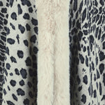 Leopard Open Front Poncho