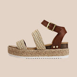 BRYCE-ESPADRILLE SANDALS