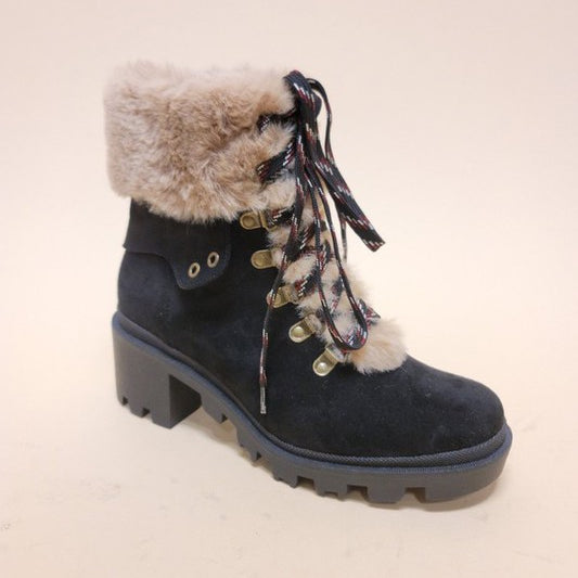 VINI-FUR COMBAT BOOTIES