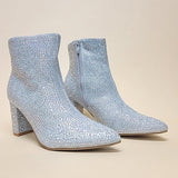 ICEBERG-12-RHINESTONE CASUAL BOOTS