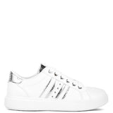 Claude Faux Leather Back Panel Detail Sneakers